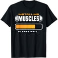 thumbnail image 1 of Funny Powerlifting Weight Training Lifting T-Shirt, 1 of 4