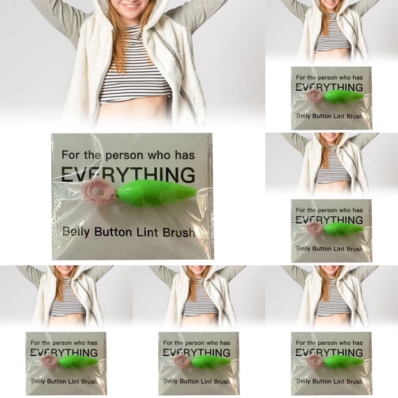 Funny Prank Small Pocket Small Belly Button Fluff Brush Suitable For People Who Have Everything