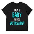 thumbnail image 1 of Funny Pregnancy Announcement Dad | Easter Baby Announcement Black 4XL, 1 of 5