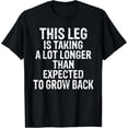 thumbnail image 1 of Funny Present For Leg Amputee T-Shirt T-Shirt, 1 of 4