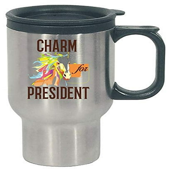 Funny President Stainless Steel Travel Mug  Humorous Gift for Political Enthusiasts