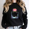 thumbnail image 1 of Funny Press Start Tour PROMO Gaming Graphic Unisex Sweatshirt M392129, Up to Size 5XL, 1 of 2
