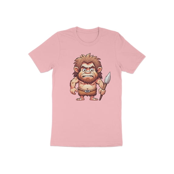 Funny Primitive Prehistoric Caveman Lover Spear Hunter Gift T-Shirt Primitive Caveman History Birthday Holiday Present Men Women Kid Tshirt