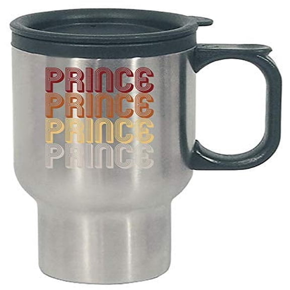Funny Prince Crown Stainless Steel Travel Mug - Perfect Gift for Royalty Lovers