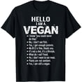 thumbnail image 1 of Funny Pro Vegan Activism TShirt Gym Athlete Gift Christmas T-ShirtMen's and women's short-sleeved pure cotton shirts, 1 of 6