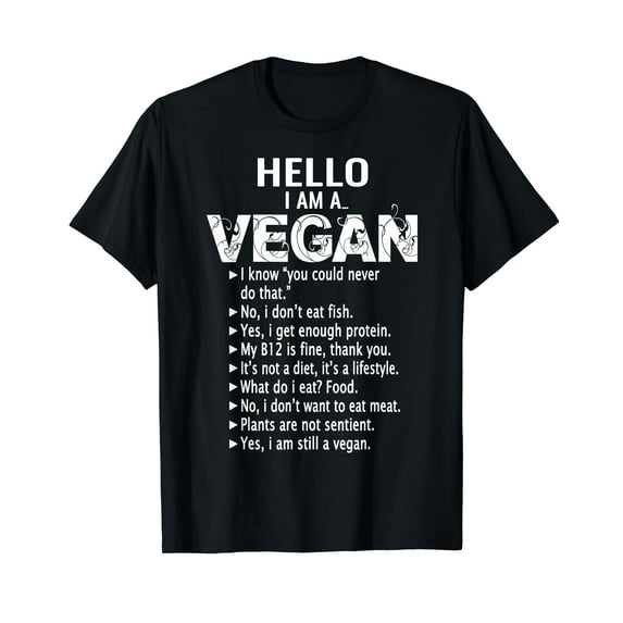 Funny Pro Vegan Activism TShirt Gym Athlete Gift Christmas T-Shirt