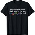 thumbnail image 1 of Funny Probably Just Gonna Jingle Some of The Way I'm Tired T-Shirt TShirt, 1 of 1