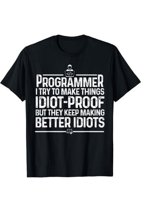 Funny Programmer Art Men Women Computer Coder Programming T-Shirt