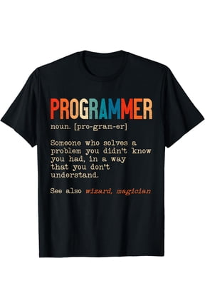 t-shirt Funny Programmer Definition Software Developer Programming T-Shirt mens t shirt,black,women,funny,misfits,men,journey