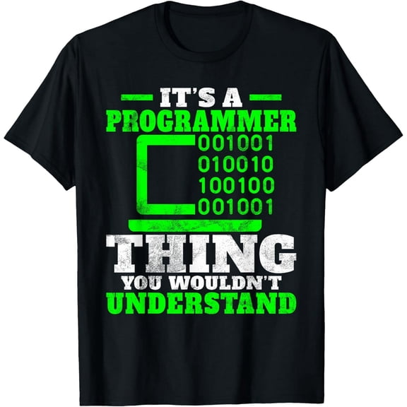 Funny Programmer Graphic T-Shirt Coding Humor Cotton Tee Unisex