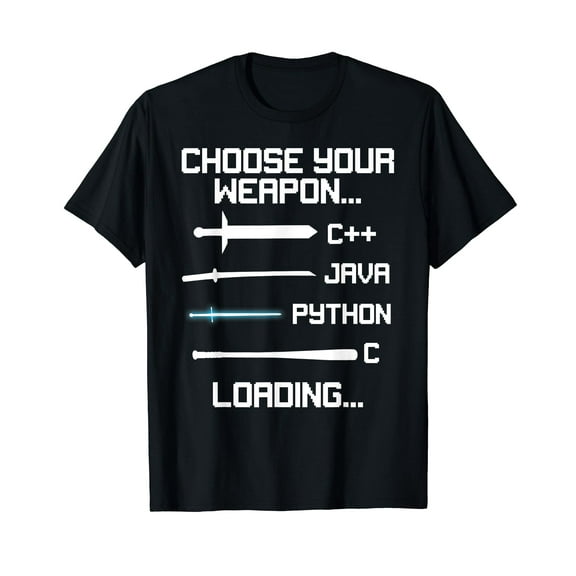 Funny Programmer T Shirt Geek Java C Programming T-Shirt