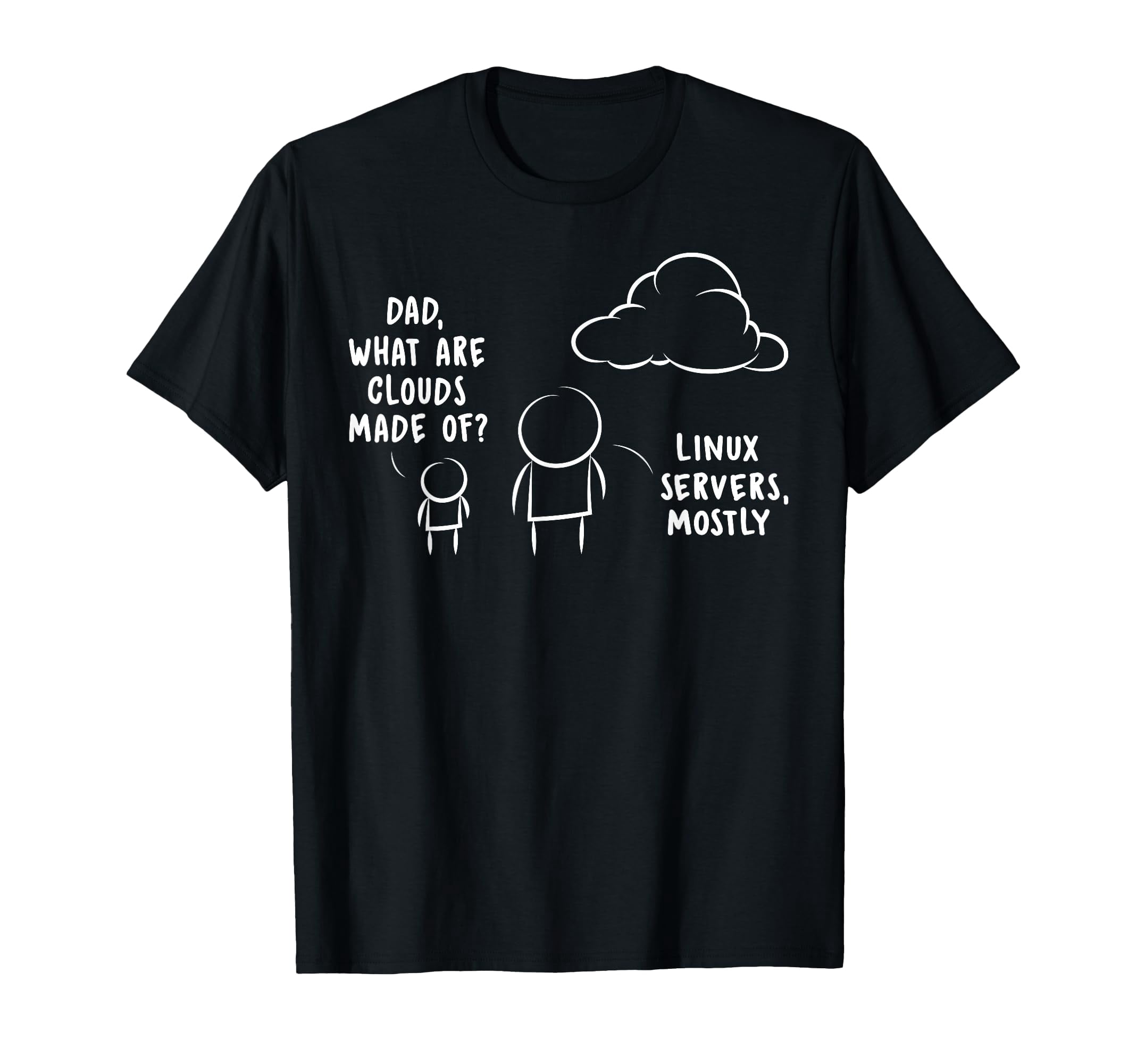 Funny Programmer T-Shirt with Humorous Cloud Design for Software ...