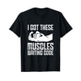 thumbnail image 1 of Funny Programming Programmer Muscles Coder Software Engineer T-Shirt, 1 of 5