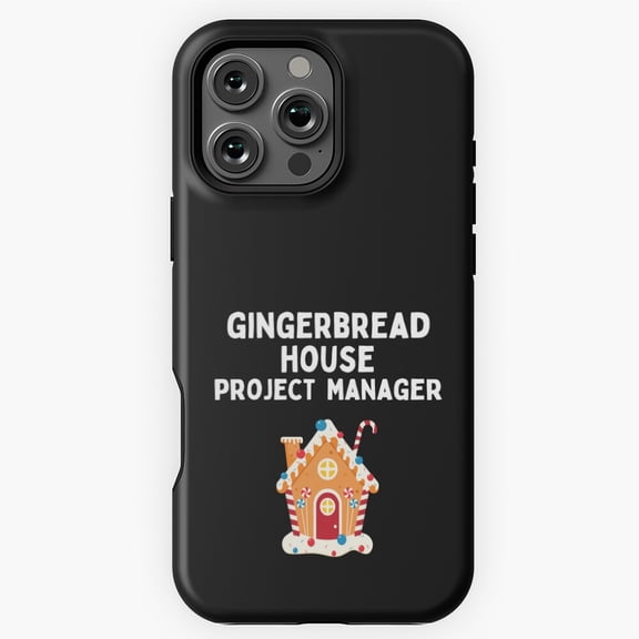Funny Project Manager Baking Phone Case for iPhone 11 12 13 14 15 16 17 Pro Max