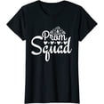 thumbnail image 1 of Funny Prom Squad Prom Graduation Party Matching Group T-Shirt, 1 of 3