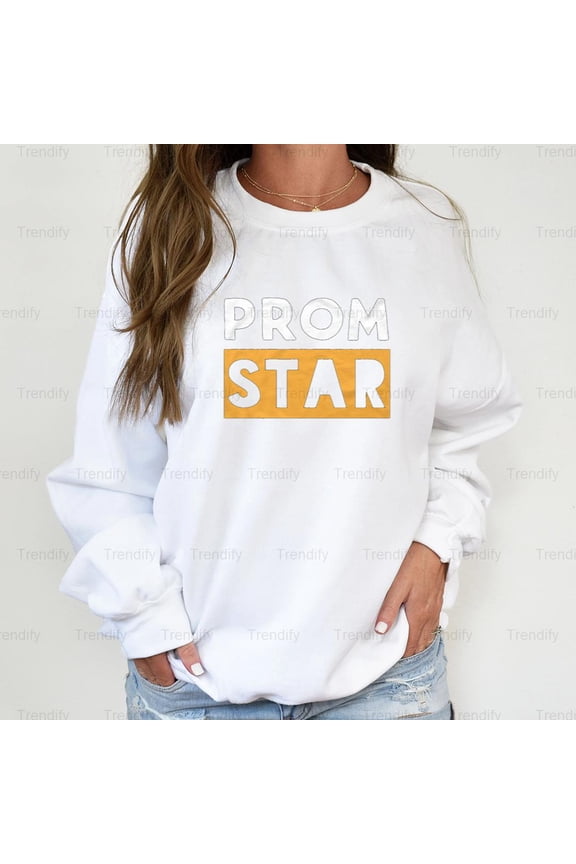 Funny Prom Star School Dance Graphic Unisex Sweatshirt M392146, Up to Size 5XL