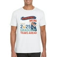 thumbnail image 1 of Funny Proud Mom of 2025 Graduate Tears Ahead Celebration T-Shirt, for men & women, up to size 5XL, 1 of 3