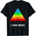 thumbnail image 1 of Novelty Psychology Gifts & Shirts Funny Psychology Shirt Hierarchy Of Needs Psych Major Gift, 1 of 3