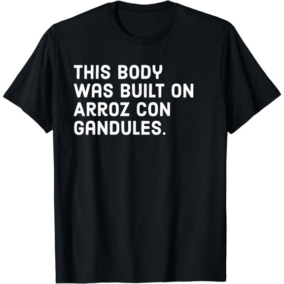 Funny Puerto Rico Arroz T-Shirt | Puerto Rican Foodie T-Shirt