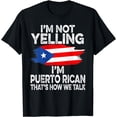 thumbnail image 1 of Funny Puerto Rico Flag I am Not Yelling I m Puerto Rican T-Shirt, 1 of 4