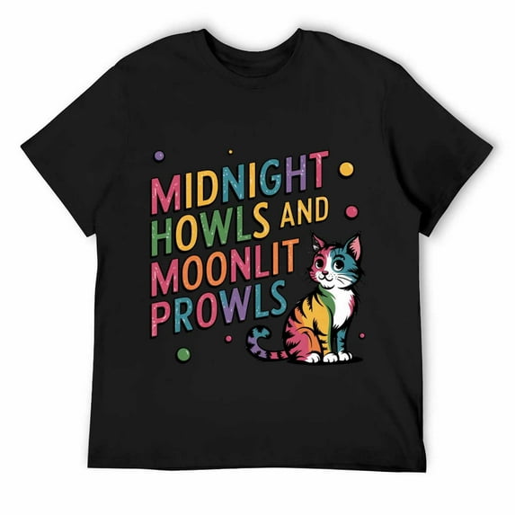 Funny Puerto Rico Shirt Midnight Howls And Moonlit Prowls T-Shirt