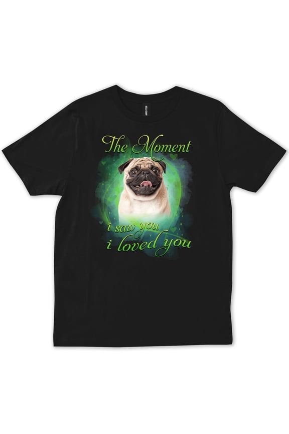 Funny Pug Owner Fur Mom Dad Christmas Gift T-shirt