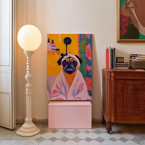 Funny Pug, Poster Only