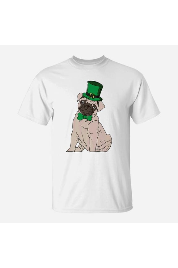 Funny Pug Saint Patricks Day For Dog Lover TShirt