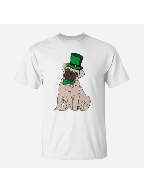 Funny Pug Saint Patricks Day For Dog Lover TShirt