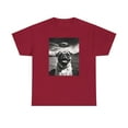thumbnail image 1 of Funny Pug Selfie with UFOs Weird Shirt-Classic Fit,PUG Dog Lover/Mom/Dad, 1 of 4