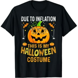 T Shirt For Men Neon Pumpkins Halloween Print Aesthetic T-Shirts O