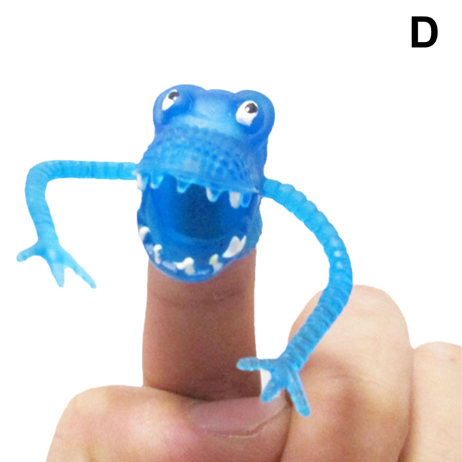 Funny Puppets Toys Finger Puppet Story Mini Dinosaur Toys With Small Finger Gashapon Toys D4Q4