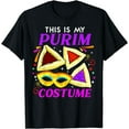 thumbnail image 1 of Funny Purim This Is My Purim Costume Haman Pocket Pastries T-Shirt, 1 of 4