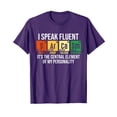 thumbnail image 1 of Funny Purple Science Teacher T-Shirt with Sarcastic Phrase for Nerdy Gift, 1 of 5