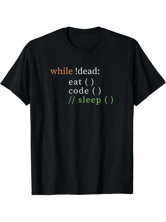 Funny Python Code Joke Computer Science IT Programmer Gift T-Shirt