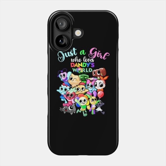 Funny and Quirky Dandy's World Characters, Colorful Cartoon P765 X955 Phone Case Compatible with iPhone 17 16 15 14 13 12 11 Pro Max – Premium Protection
