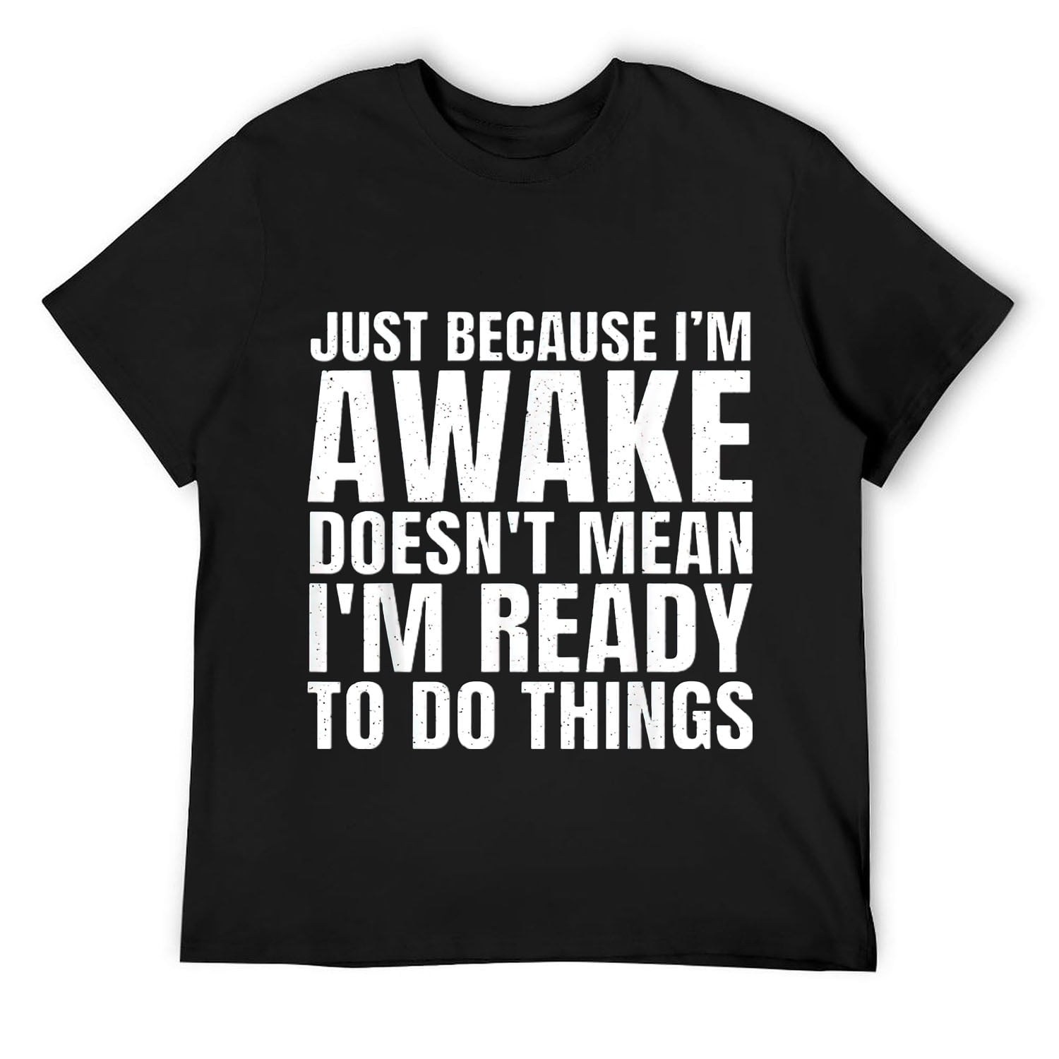 T-shirt Homme "I Identify As A Problem" - Citation Sarcastique - Multicolore - Neuf Avec étiquettes