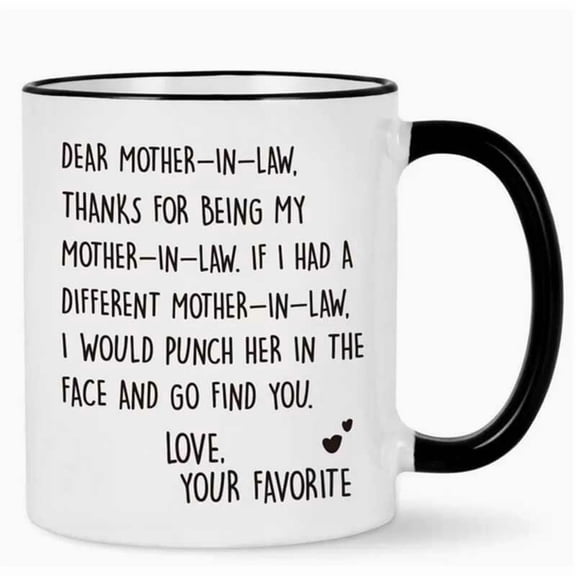 Funny Quote Ceramic Coffee Mug, Black Rim Handle Drink Cup, Humorous Printed Beverage Mug Design, Coffee Tea Daily Drinking Container, Home Office Gift Cup Durable