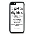 thumbnail image 1 of Funny Quote Cool Cell Phone Case Slim Shockproof Anti-Scratch Rubber Custom Case Cover For iPhone 15 Pro Max 14 Plus 13, 1 of 5