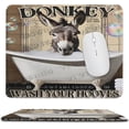 thumbnail image 1 of Funny Quote Mouse Pad, Office Desk Accessories, Donkey Mouse Pad, Desk Decor, Funny Office Presents,Animal Mousepad 10"x12", 1 of 8