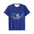 thumbnail image 1 of Funny Quote Print T-Shirt for Men Blue1 XXXXL, 1 of 2
