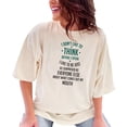 thumbnail image 1 of Funny Quote Surprise Speaker Humorous Casual, Ivory Comfort Colors T-Shirt, XL, 1 of 3