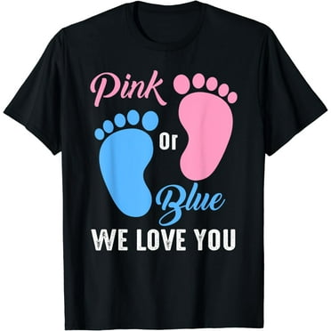 Funny Quote Team Boy Girl Gender Reveal T-Shirt