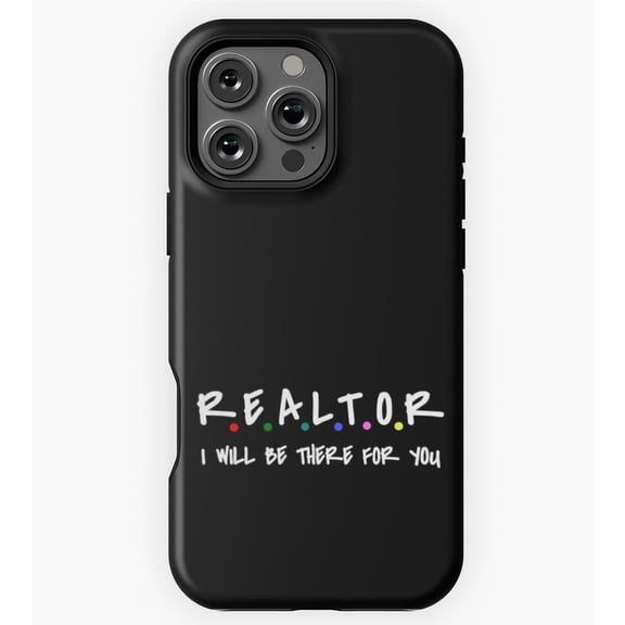 Funny REALTOR Real Estate Case for iPhone 17 16 15 14 13 12 11 Pro Max