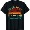 thumbnail image 1 of Funny RV Co-Pilot Graphic T-Shirt Vintage Motorhome Camping Vacation Unisex, 1 of 6
