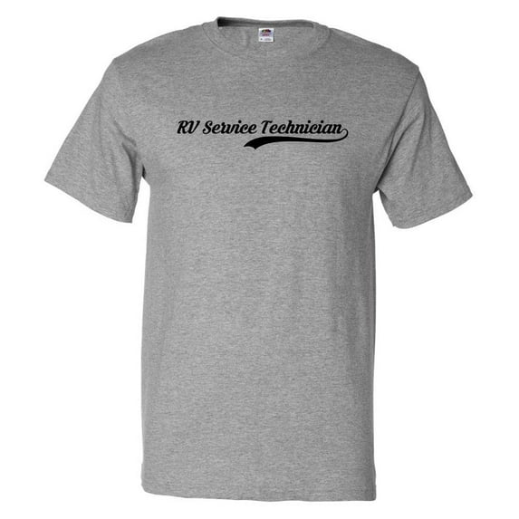 Funny RV Service Technician Retro Old School T shirt Tee Gift