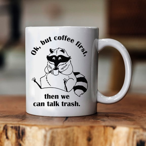 Funny RacC1oon Coffee Mug TR1AS1H Panda Gift