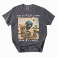 thumbnail image 1 of Funny Raccoon 5th Grade Teacher Graphic T-Shirt, First Day of School Teaching Team Matching Tee, 1 of 4