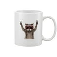 thumbnail image 1 of Funny Raccoon In Sunglasses Mug -Image by Shutterstock, 1 of 3