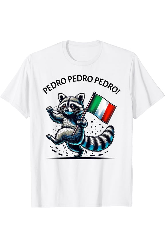 Funny Raccoon Meme, Dancing Pedro Cute Italian Racoons T-Shirt